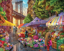 Load image into Gallery viewer, Flower Market  - 1000 Piece Puzzle by White Mountain
