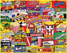 Load image into Gallery viewer, Movie Snacks - 1000 Piece Puzzle By White Mountain
