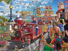 Load image into Gallery viewer, Seaside Railway - 500 Piece Puzzle by White Mountain
