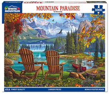 Load image into Gallery viewer, Mountain Paradise - 1000 Piece Puzzle by White Mountain
