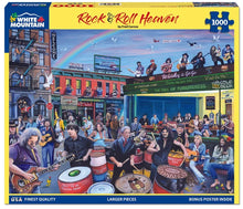 Load image into Gallery viewer, Rock and Roll Heaven - 1000 Piece Puzzle by White Mountain
