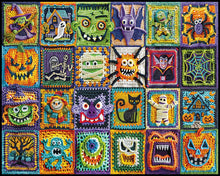 Load image into Gallery viewer, Halloween Crochet - 1000 Piece Puzzle by White Mountain
