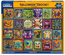 Load image into Gallery viewer, Halloween Crochet - 1000 Piece Puzzle by White Mountain
