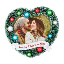 Load image into Gallery viewer, Our 1st Christmas 2024 Photo Frame Ornament
