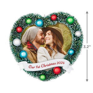 Our 1st Christmas 2024 Photo Frame Ornament