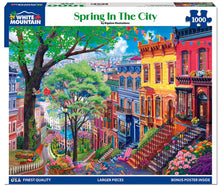 Load image into Gallery viewer, Spring In The City - 1000 Piece Puzzle by White Mountain
