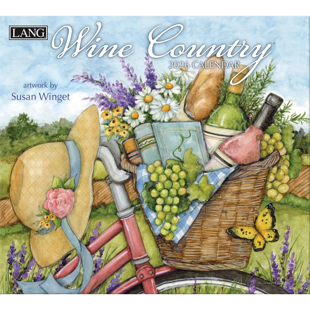 WINE COUNTRY - 2026 LANG CALENDAR