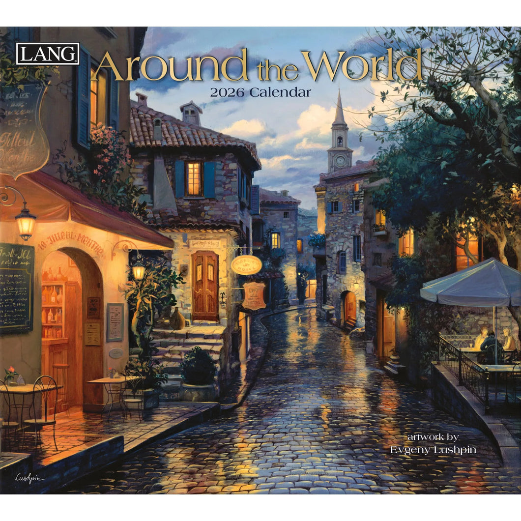 AROUND THE WORLD - 2026 LANG CALENDAR