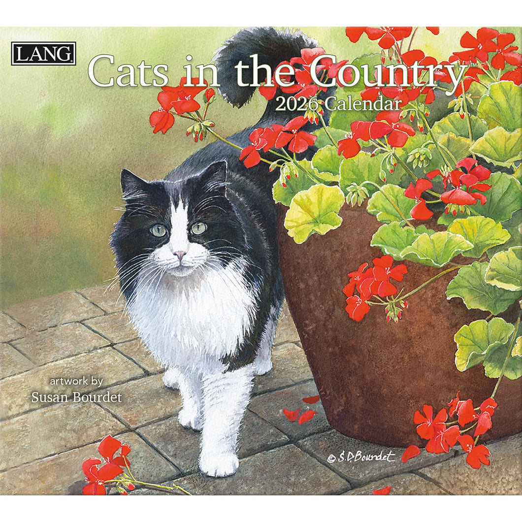 CATS IN THE COUNTRY - 2026 LANG CALENDAR