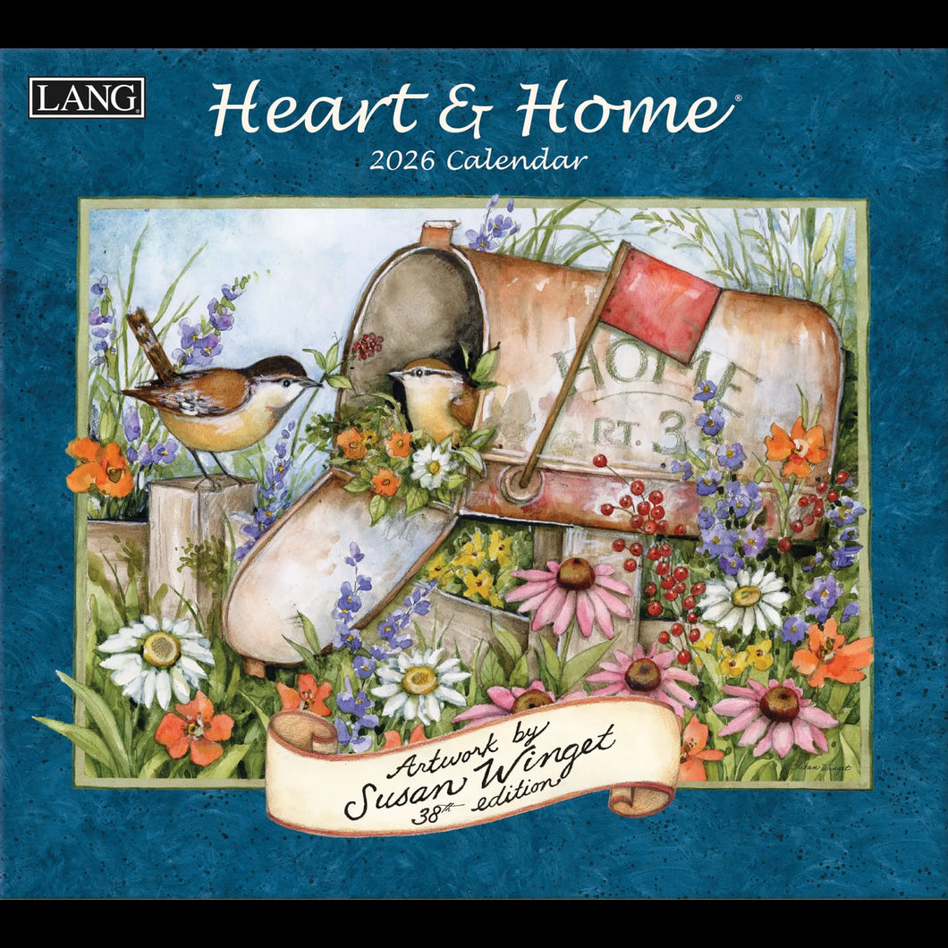 HEART & HOME - 2026 LANG CALENDAR