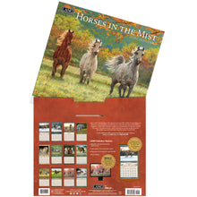 Load image into Gallery viewer, HORSES IN THE MIST - 2026 LANG CALENDAR
