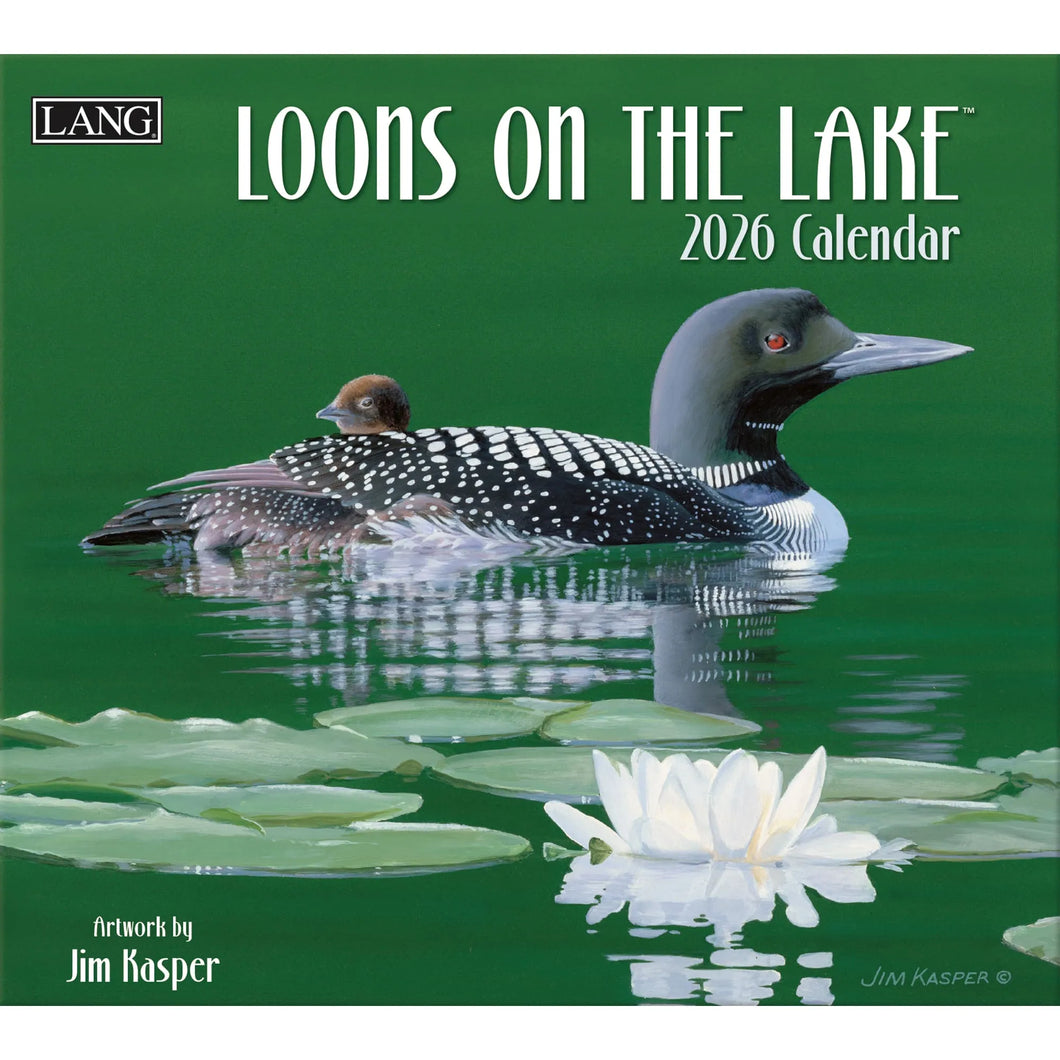 LOONS ON THE LAKE - 2026 LANG CALENDAR