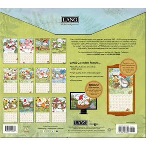 GNOME SWEET GNOME - 2026 LANG CALENDAR
