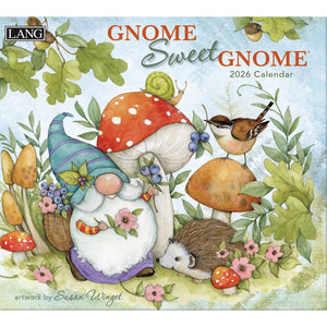 GNOME SWEET GNOME - 2026 LANG CALENDAR
