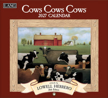 Load image into Gallery viewer, 2027 Lang Calendar - Cows Cows Cows
