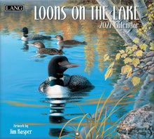 Load image into Gallery viewer, 2027 Lang Calendar - Loons on the Lake
