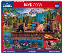 Load image into Gallery viewer, Dock Dogs - 1000 Piece Puzzle by White Mountain
