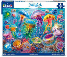 Load image into Gallery viewer, Jellyfish - 500 Piece Puzzle by White Mountain
