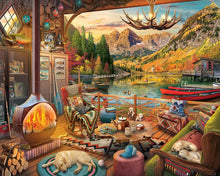 Load image into Gallery viewer, Lake Bungalow - 1000 Piece Puzzle by White Mountain
