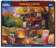 Load image into Gallery viewer, Parkside Coffee Retreat - 1000 Piece Puzzle by White Mountain
