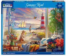 Load image into Gallery viewer, Summer Read - 500 Piece Puzzle by White Mountain
