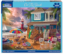 Load image into Gallery viewer, On The Beach - 1000 Piece Puzzle by White Mountain
