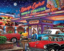 Load image into Gallery viewer, Movie Night - 1000 Piece Puzzle by White Mountain
