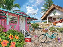 Load image into Gallery viewer, Beach Cottages - 500 Piece Puzzle by White Mountain
