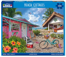 Load image into Gallery viewer, Beach Cottages - 500 Piece Puzzle by White Mountain
