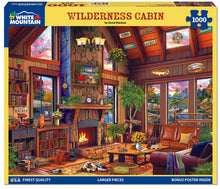 Load image into Gallery viewer, Wilderness Cabin - 1000 Piece Puzzle by White Mountain
