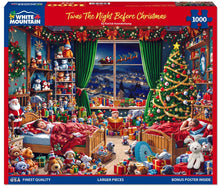 Load image into Gallery viewer, Twas The Night Before Christmas - 1000 Piece Puzzle by White Mountain
