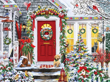 Load image into Gallery viewer, Winter Welcome - 500 Piece Puzzle by White Mountain
