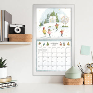 Blissful Moments 2025 LANG Deluxe Wall Calendar