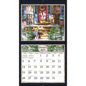 Country Welcome 2025 LANG Deluxe Wall Calendar