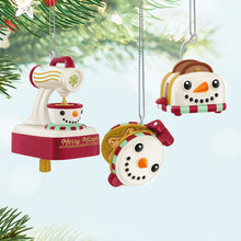 Load image into Gallery viewer, Mini Cooking Up Christmas Ornaments, Set of 3
