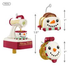 Load image into Gallery viewer, Mini Cooking Up Christmas Ornaments, Set of 3
