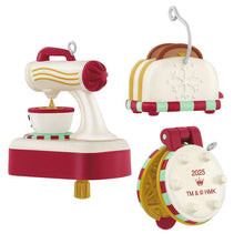 Load image into Gallery viewer, Mini Cooking Up Christmas Ornaments, Set of 3
