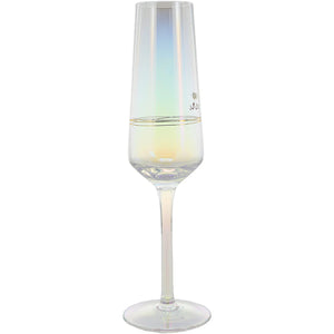 MR. 8 OZ. GLASS TOASTING FLUTE