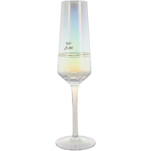 MR. 8 OZ. GLASS TOASTING FLUTE