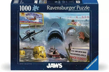 Load image into Gallery viewer, Jaws - 1000 Piece Puzzle by Ravensburger
