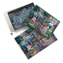 Load image into Gallery viewer, "Rainy Day Stroll" - 1000 Piece Cobble Hill Puzzle - Hallmark Timmins
