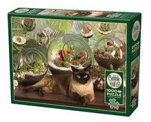 Load image into Gallery viewer, Terrarium Cat - 1000 Piece Puzzle by Cobble Hill
