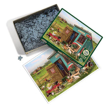Load image into Gallery viewer, "The Happy Hen House" - 1000 Piece Cobble Hill Puzzle - Hallmark Timmins
