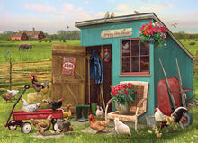 Load image into Gallery viewer, "The Happy Hen House" - 1000 Piece Cobble Hill Puzzle - Hallmark Timmins
