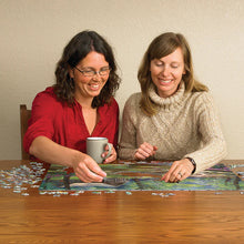 Load image into Gallery viewer, "Fishing Cabin" - 1000 Piece Cobble Hill Puzzle - Hallmark Timmins
