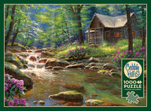 Load image into Gallery viewer, "Fishing Cabin" - 1000 Piece Cobble Hill Puzzle - Hallmark Timmins
