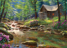 Load image into Gallery viewer, "Fishing Cabin" - 1000 Piece Cobble Hill Puzzle - Hallmark Timmins
