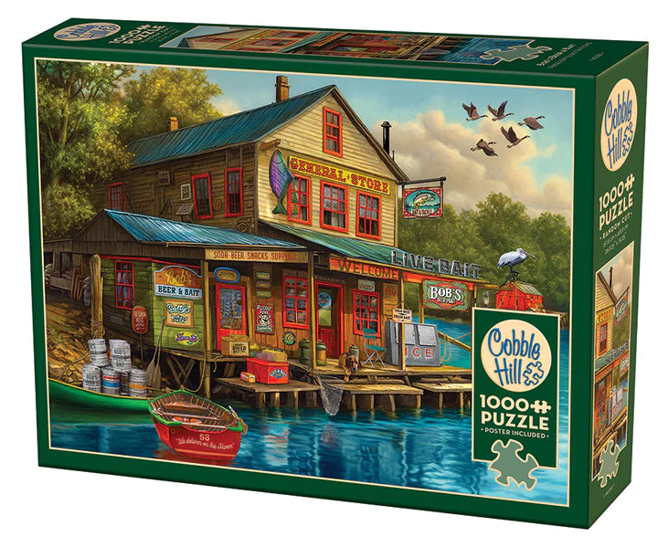 COBBLE HILL Beer Collection 1000 Piece Jigsaw Puzzle – Featuring Vintage Beer Bottles, Made In USA
