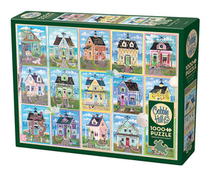Seaside Cottages - 1000 Piece Puzzle by Cobble Hill