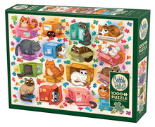 Load image into Gallery viewer, Cats vs Puzzles - 1000 Piece by Cobble Hill
